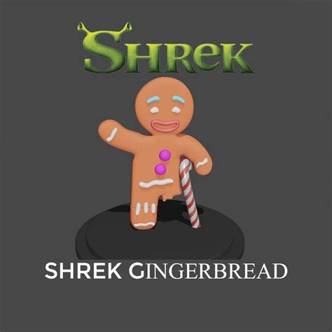 Shrek Gingerbread Man 3d Print 3d Model 3d Printable Cgtrader