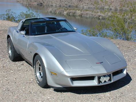 Silver 1980 Chevrolet Corvette