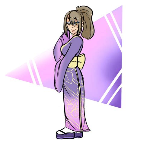Kimono Cutie Commission By Slickpens On Deviantart