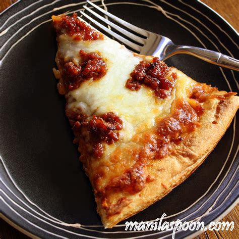 Ground Beef Barbecue Pizza Manila Spoon
