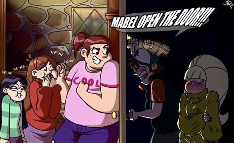 7 Minutes In Heaven Gravity Falls Fan Art Gravity Falls Dipper