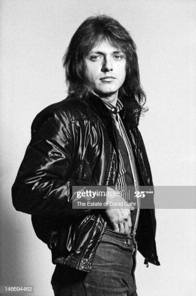Singer And Bassist Benjamin Orr Of The Rock Group The Cars Pose For A