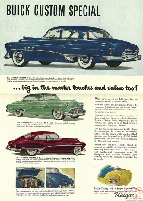 1951 Buick Brochure