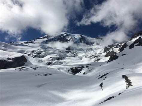 Mount Rainier Via The Kautz Glacier Route Sierra Mountain Guides