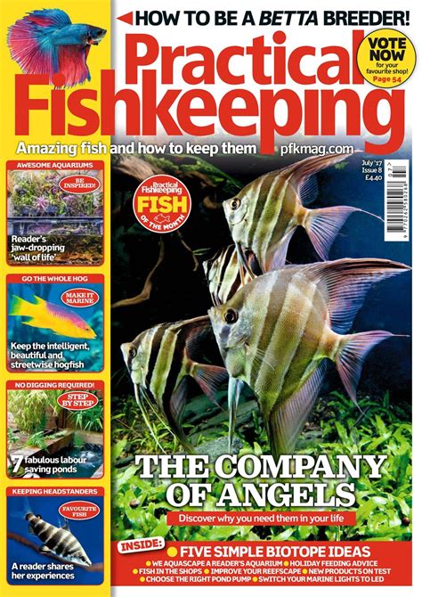 Practical Fishkeeping Magazine July 2017 Back Issue