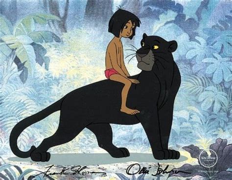 *MOWGLI & BAGHEERA ~ The Jungle Book, 1967 | Jungle book bagheera, Mowgli the jungle book ...