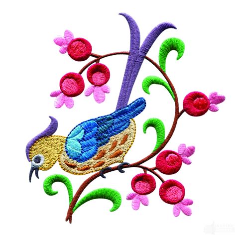 A Birds Paradise Jf308 Embroidery Design