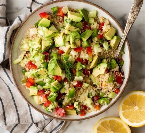 Quinoa Salat Essen Rezept