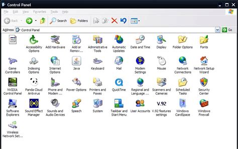 Windows Xp Blank Icon In Control Panel Super User