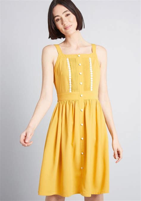 Yellow Dresses For Women And Teens Yellowdressescasual Mod Cloth