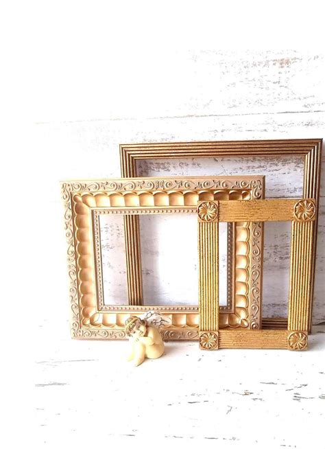 Vintage Hollywood Regency Gold Wall Frames By 3vintagehearts
