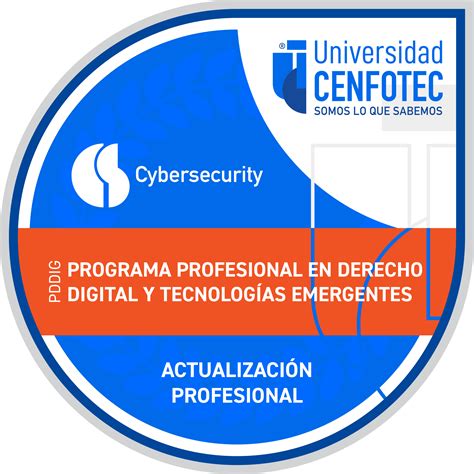 Programa Profesional En Derecho Digital Y Tecnologías Emergentes Credly