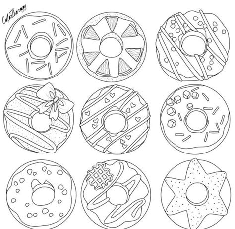 Https://favs.pics/coloring Page/cute Donut Coloring Pages