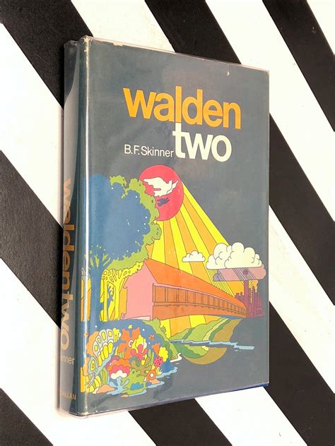 Walden Two By Bf Skinner 1969 Hardcover Book