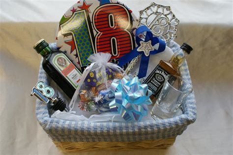 Maybe you would like to learn more about one of these? Personalised 18th Birthday Gift Basket for Boys | 18th ...