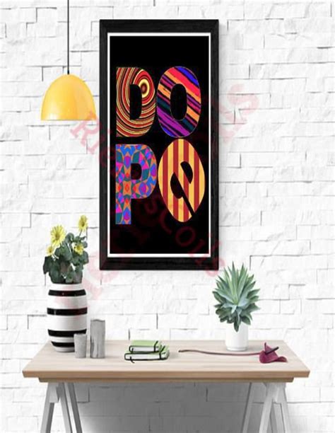 Dope Word Art Abstract Design 4 Printable Design Vector Etsy