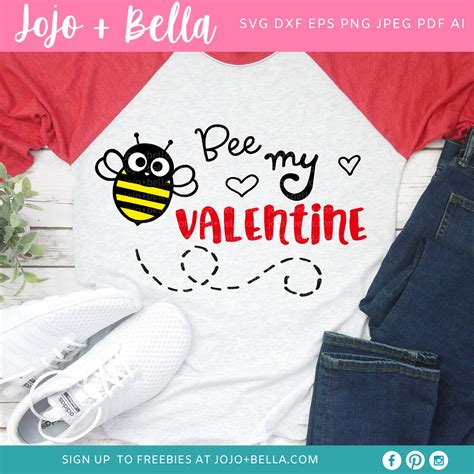 Bee My Valentine Svg Love Svg Love Cut File Love Svg File | Etsy