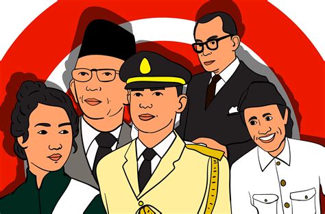 Gambar Animasi Pahlawan Indonesia Riset