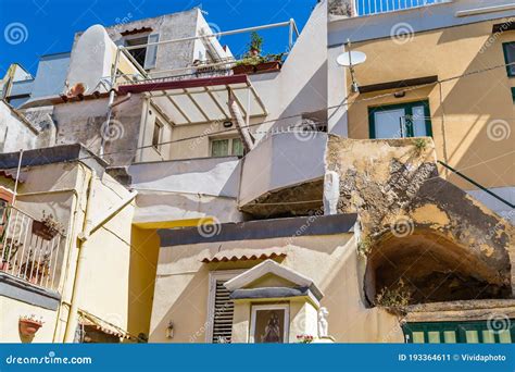 Editorial Houses Of Procida Island Editorial Photo Image Of