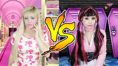 monster high vs barbie vs bratz youtube