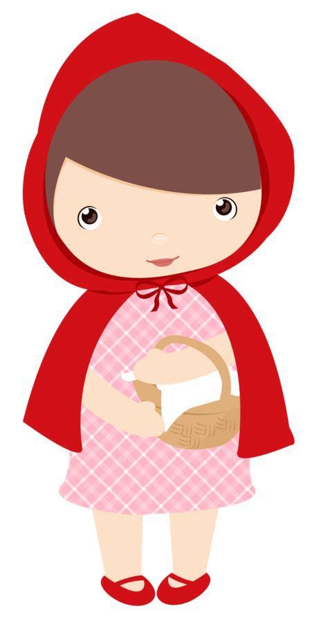 Cartoon Cute Little Red Riding Hood Caperucita Roja Dibujo Bebé