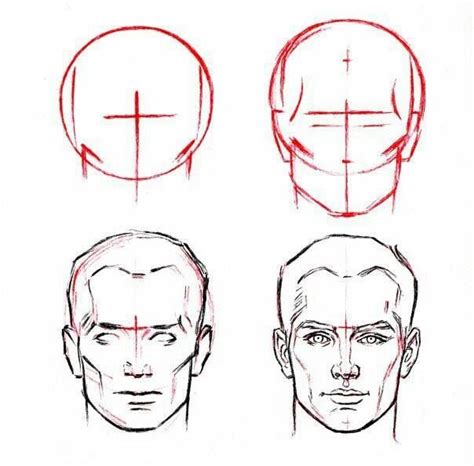 Pin By Kasia Wright On Drawing Ideas Male Face Drawing Guy Drawing