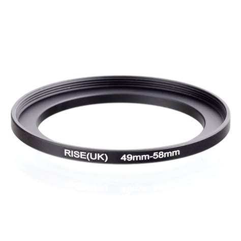 Original Riseuk 49mm 58mm 49 58mm 49 To 58 Step Up Ring Filter