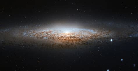 Hubble Spies A Spiral Galaxy Edge On Nasa Science