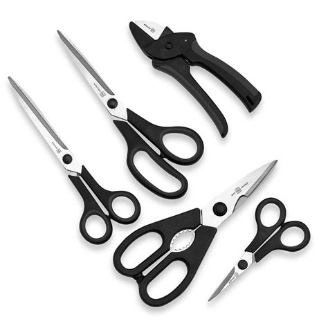 wusthof® 5 piece scissor set scissor set scissors wusthof