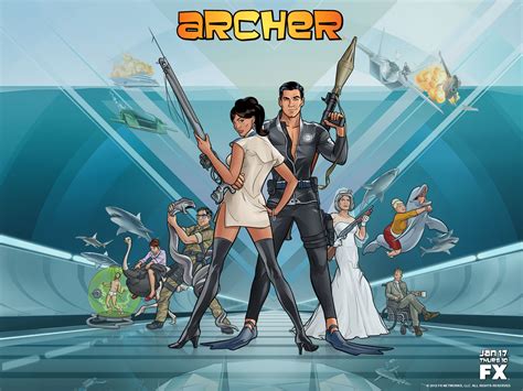 Archer Tv Show Cartoon Tv Series Lana Kane Sterling Archer Wallpaper Resolution1600x1200 Id