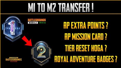 Extra Rp Points And Rp Mission Cards Transfer Hoga M1 Se M2 Mein Tier