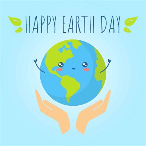 Buy Ace Happy Earth Day With Cute Earth Sticker Poster Save
