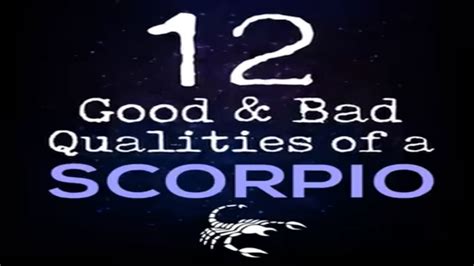 Astrology Scorpio Personality Traits Youtube