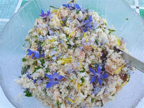 Incorporer le persil, la menthe, la. Couscous de chou-fleur cru sucré-salé - Kalygea