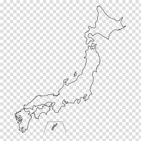 Japan Map Clipart