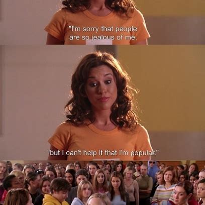 » more quotes from mean girls » more quotes … we should totally just stab caesar! Gretchen Wieners Can't Help Being Popular As Karen Smith ...