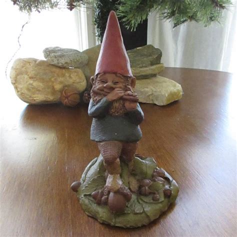 Pops Gnome Retired Tom Clark Gnome Sculpture Gnome Playing Etsy