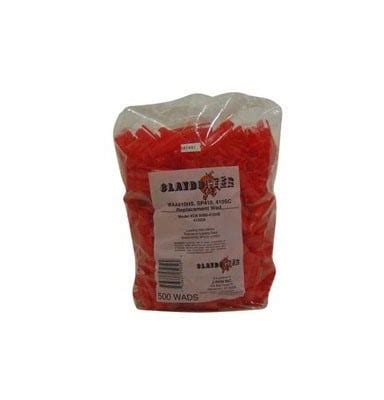 BORE SHOTSHELL CLAYBUSTER 410 GAUGE 1 2OZ WADS FOR WAA410HS RED 500 BAG