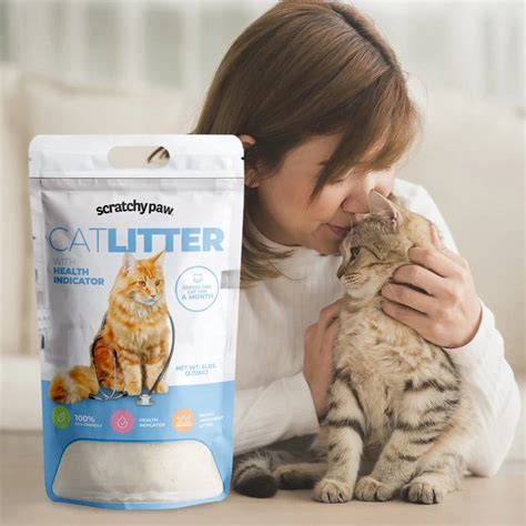 Cat Litter With Health Indicator Alpha Paw