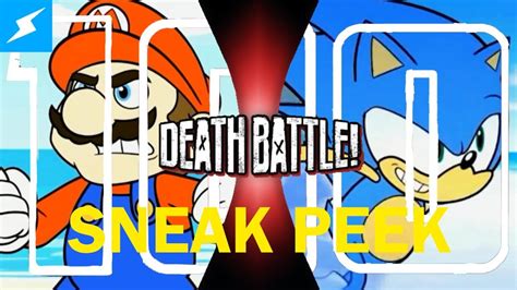 Mario Vs Sonic 2018 Death Battle Sneak Peek Sub