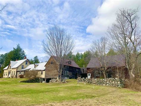 C1890 Vermont Farm House For Sale Wbarns And Trails On 5 Acres