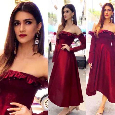 Raabta Promotions Kriti Sanon Goes Bold In Hot And Sexy Outfits During Promotions