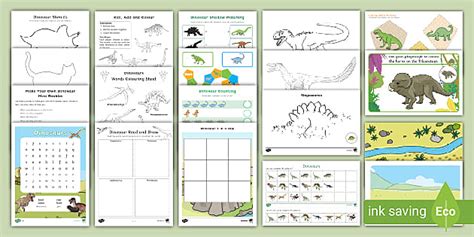 Dinosaur Activities Ks Primary Resources Twinkl