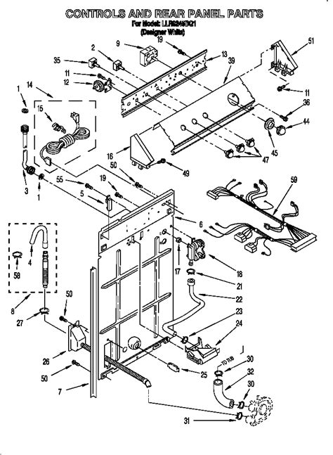 Stackable washer and dryer sets are a great way to save space in your laundry room. Kenmore Dryer Parts Diagram | Wiring Diagram And Fuse Box ...