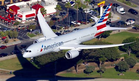 Los Angeles International Airport Lax American Airlines Boeing 787