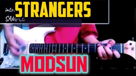 Mod Sun Strangers Easy Power Chords Guitar Tutorial Youtube