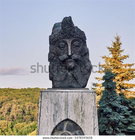 Statue Vlad Tepes Impaler Better Known Stock Photo 1478593658