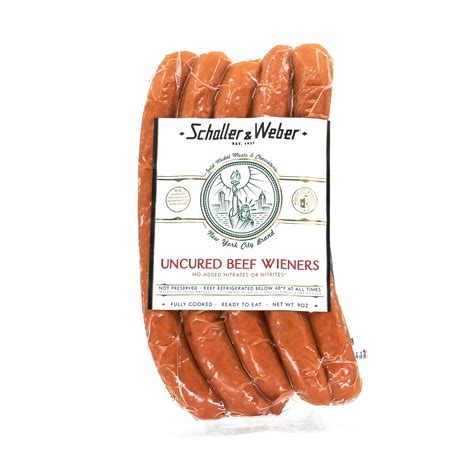 Wieners Beef 18 Oz Smoked Meat Baldor Specialty Foods