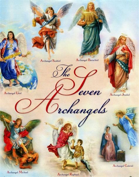8 X 10 Print The Seven Archangels Art Masterpiece Jimsstoreusa