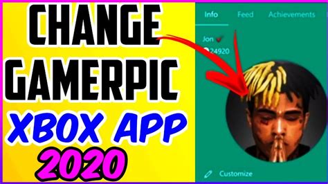 How To Change Gamerpic On Xbox App How To Change Pfp On Xbox App